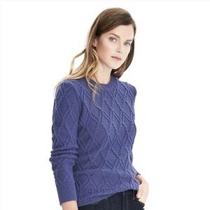Banana Republic Todd and Duncan Scottish Cashmere Sweater - Purple S